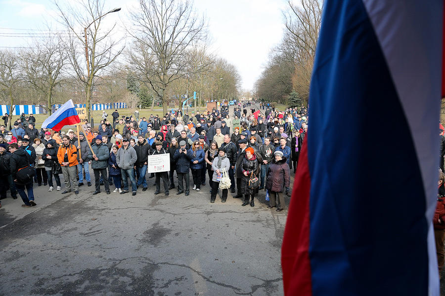 На марш «Весна» в Калининграде пришли около 300 человек (фото)