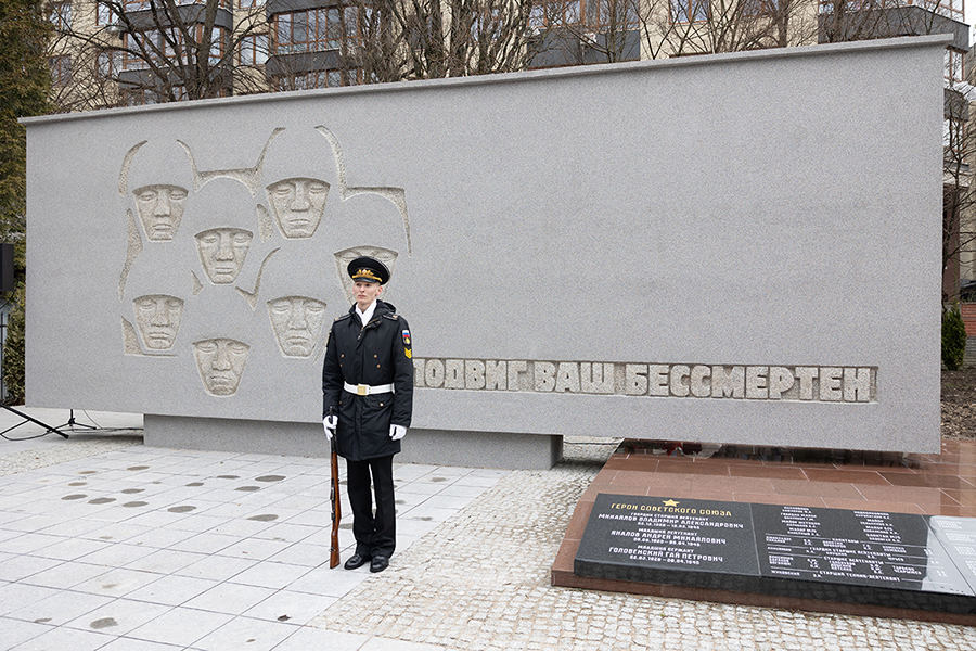 В Калининграде открыли мемориал, отремонтированный застройщиком Отрадного (фото)