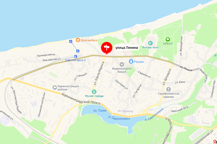 Автобусы из Калининграда месяц не смогут заезжать на главную улицу Светлогорска