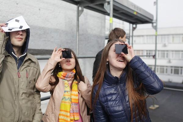 Облачно, с прояснениями: как прошло солнечное затмение в Калининграде (фото)