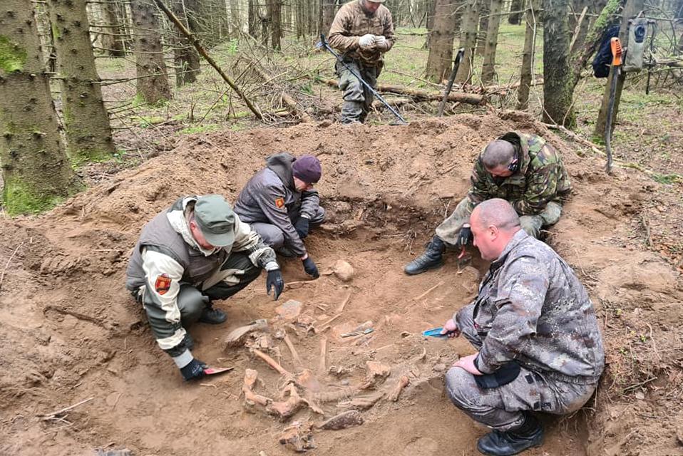 В Зеленоградском районе нашли останки еще четырех советских солдат