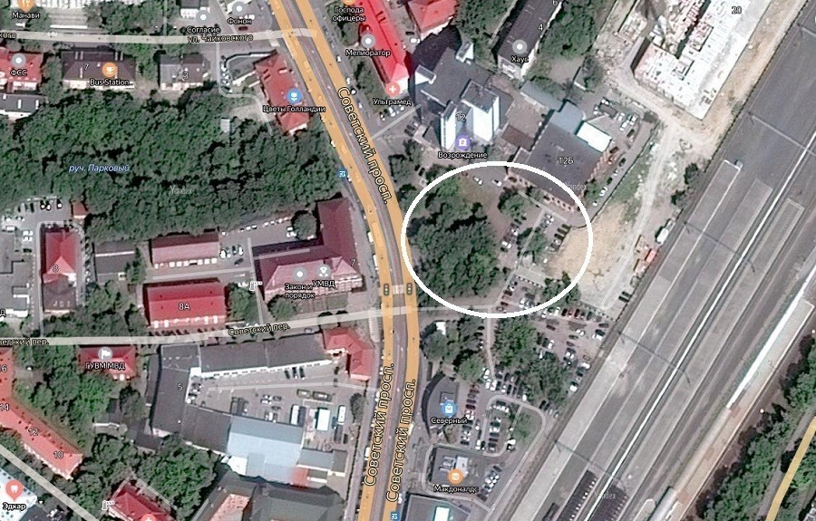 Застройщик получил разрешение вырубить 58 деревьев у Северного вокзала