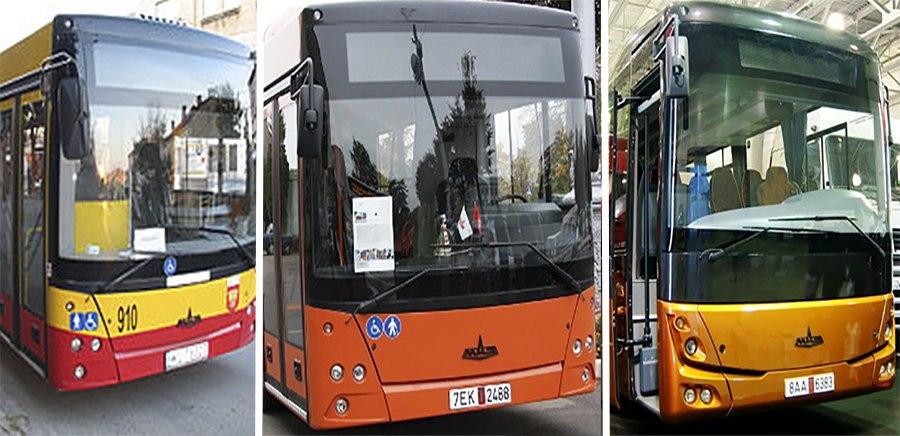 Мэрия Калининграда просит горожан помочь с выбором цвета автобусов (фото)