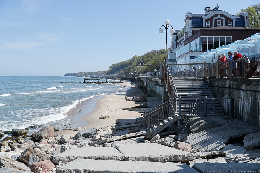 В Калининградской области открываются гостиницы на побережье, променады и пляжи