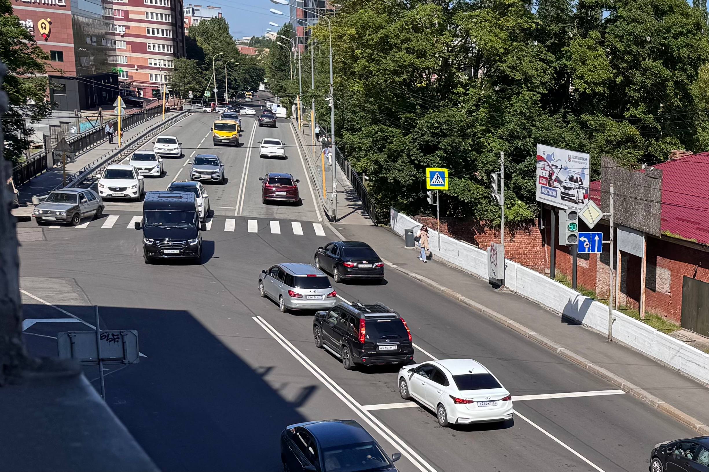По мосту на улице Озерова возобновили двустороннее движение после ремонта