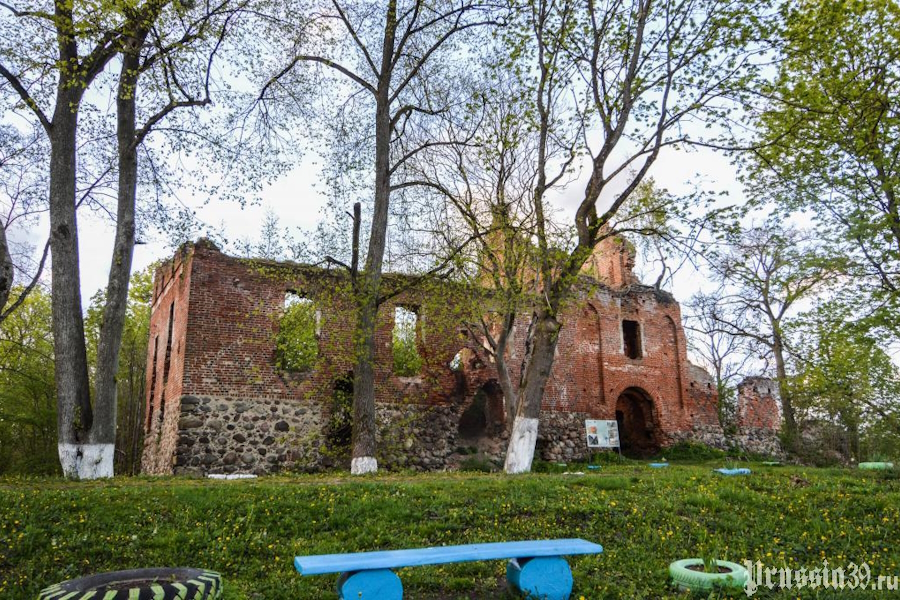 Облвласти подготовили проект предметов охраны руин замка Заалау в поселке Каменское