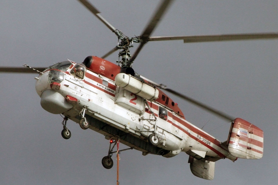 В облтаможне ищут подрядчика, который продлит срок службы вертолёта Ка-32С