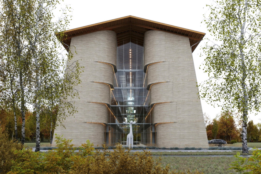 На архитектурный конкурс в Новосибирске отправили проект апарт-отеля на Куршской косе (фото)