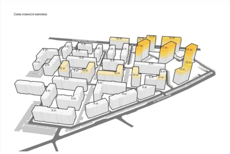 Застройщик изменил высотность домов в будущем микрорайоне на Невского-Арсенальной