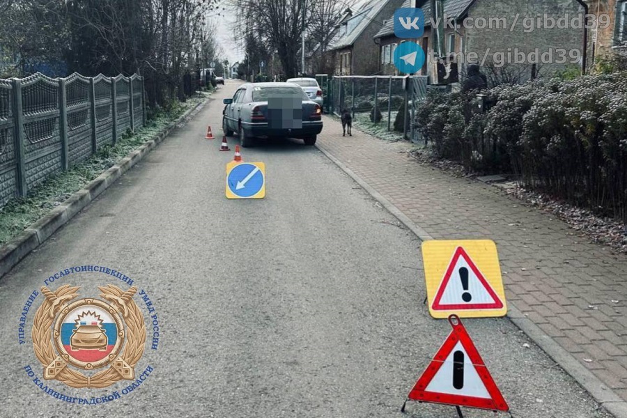 19-летний водитель сбил на тротуаре пешехода и врезался в припаркованное авто (фото)