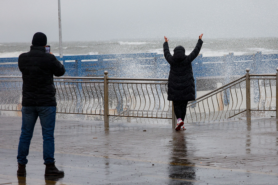 «Корнелис» придет ночью: в Калининградской области объявлено штормовое предупреждение