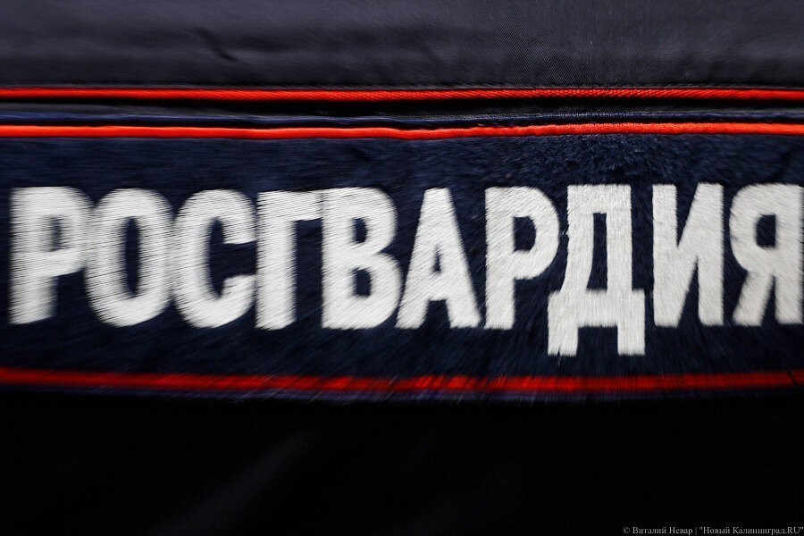 Росгвардейцы задержали троих калининградцев за пьяный дебош в кафе