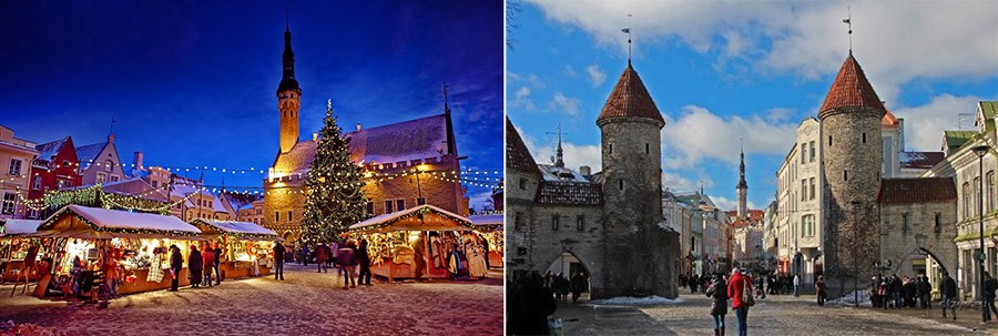 Приглашаем на 4 дня в рождественскую Ригу и Таллинн