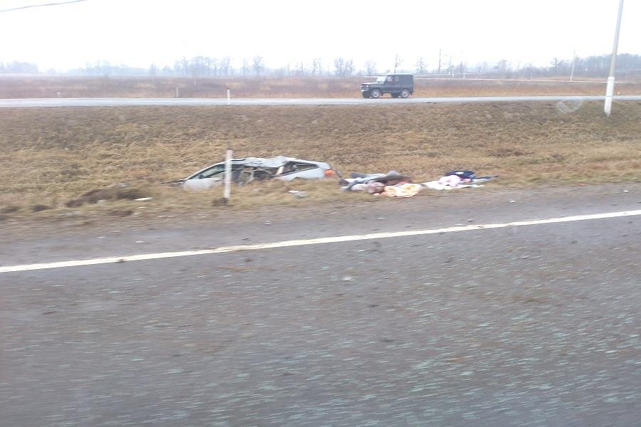 Под Гвардейском «Ауди» вылетела в кювет, погибли мать и 5-месячный ребенок