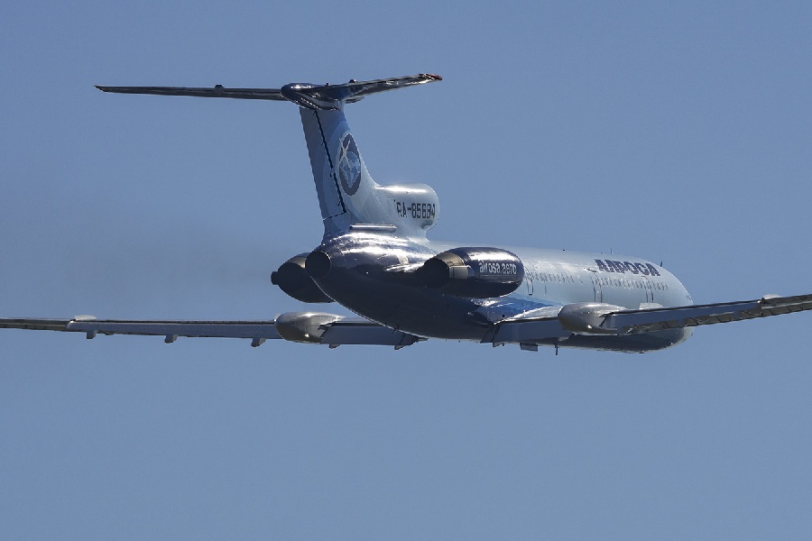 В России Ту-154 совершил свой последний гражданский полёт