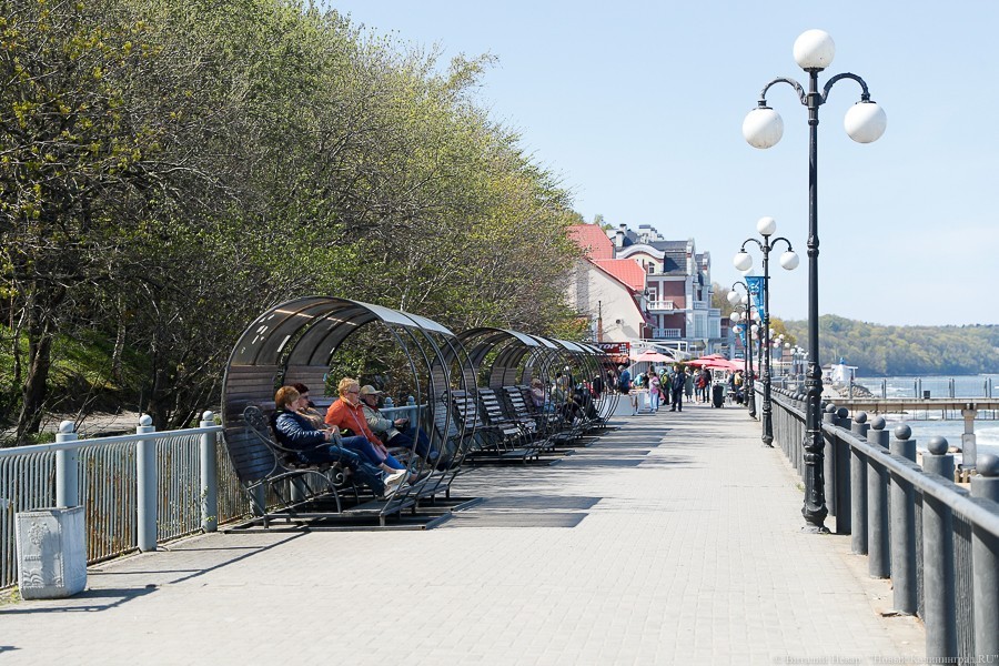 Доступ на променады и пляжи приморских городов остается закрытым