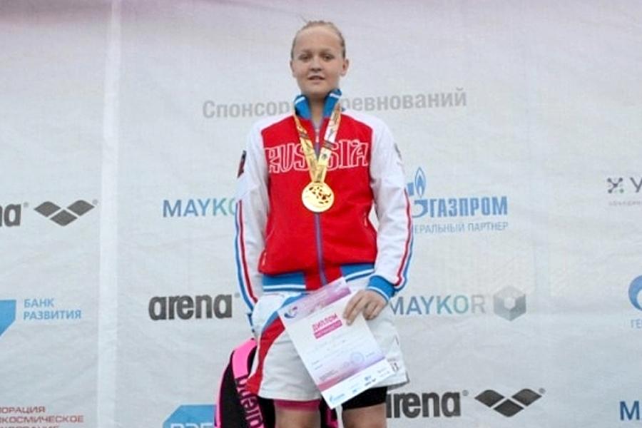 Калининградка Валерия Егорова завоевала 2 «золота» первенства РФ по плаванию