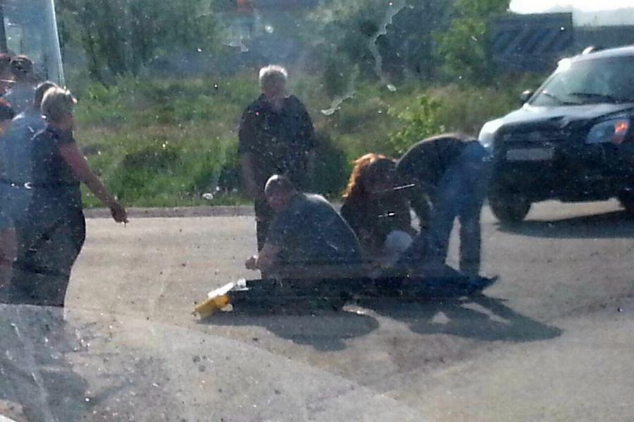 Очевидец: на Светлогорской трассе сбили девушку