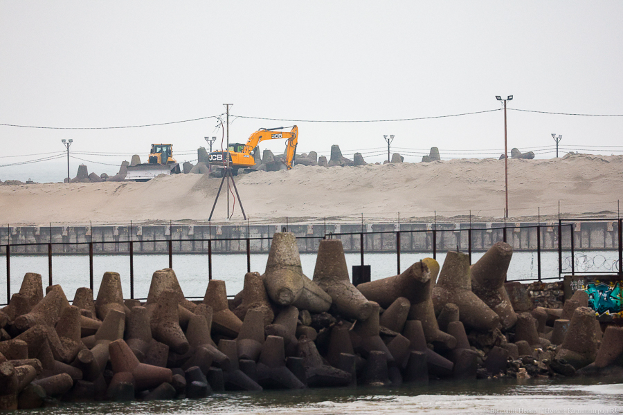 Госзаказчик не нашел подрядчика для строительства инфраструктуры в порту в Пионерском