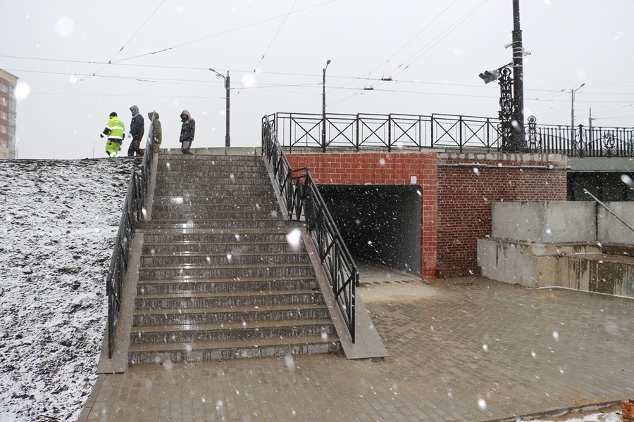 В Калининграде введён в эксплуатацию Высокий мост с пешеходным тоннелем