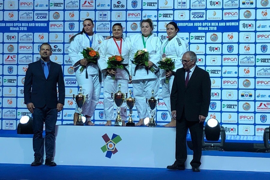 Фото предоставлено министерством спорта Калининградской области. Анжела Гаспарян — третья слева. 