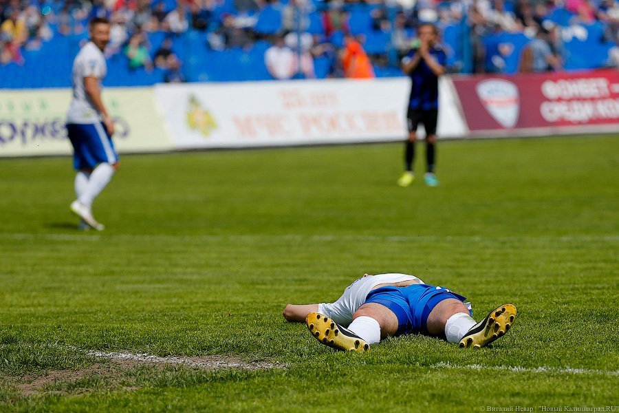 «Балтика» проиграла «Тамбову» на своем поле и осталась в зоне вылета