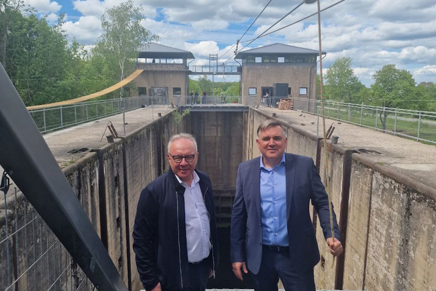 Владельцы мазурского шлюза № 5 пожаловались, что их развитию мешает статус объекта