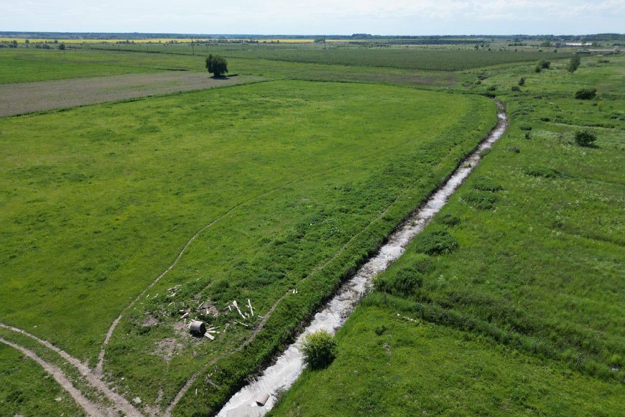 Предприятию в Полесском районе запретили сброс сточных вод в мелиоративный канал