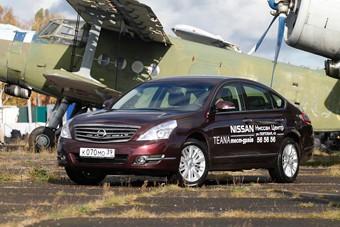 «Полный привод в бизнес-классе»: тест-драйв Nissan Teana