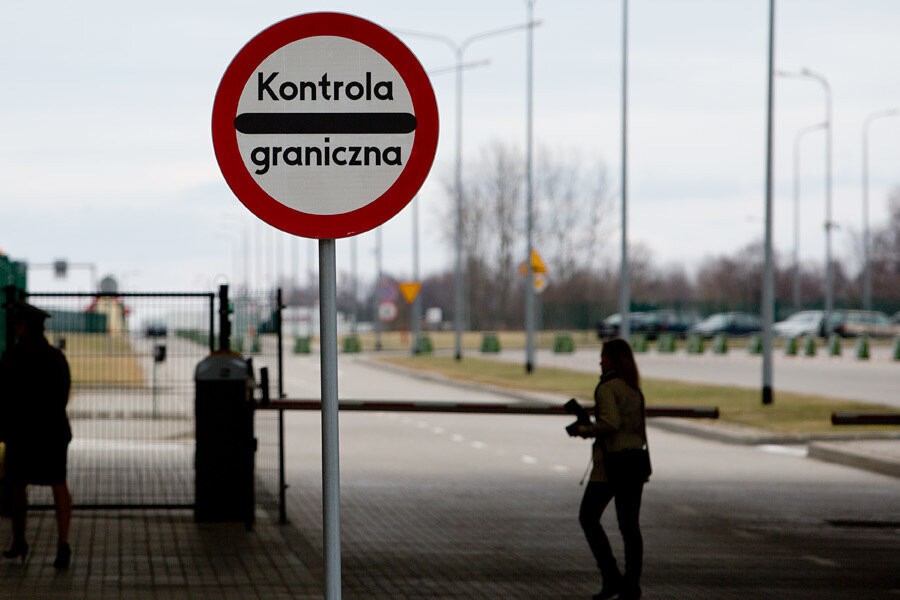 Закрытую из-за коронавируса российско-польскую границу разрешили пересечь пешеходам
