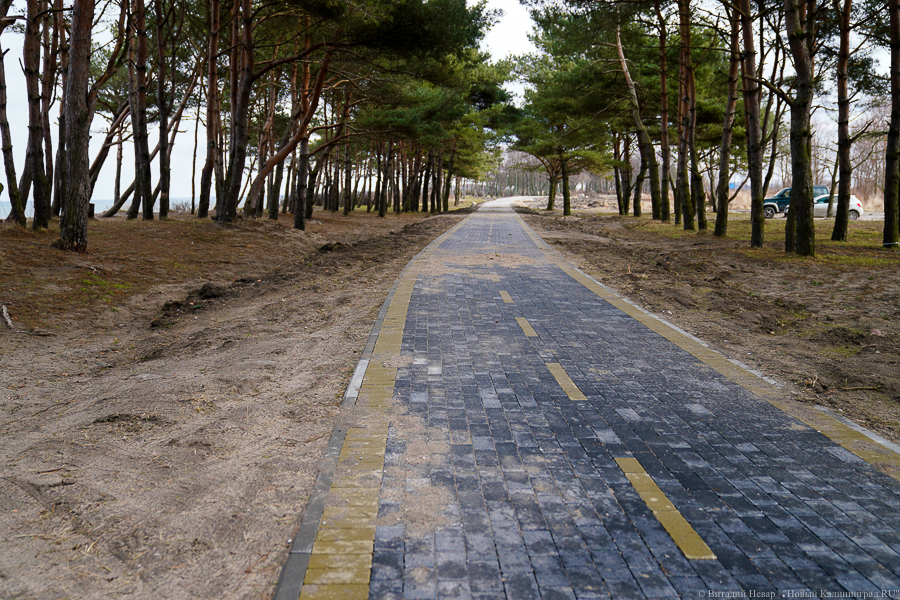 Власти и подрядчик договорились о новой дате сдачи велодорожки вдоль моря