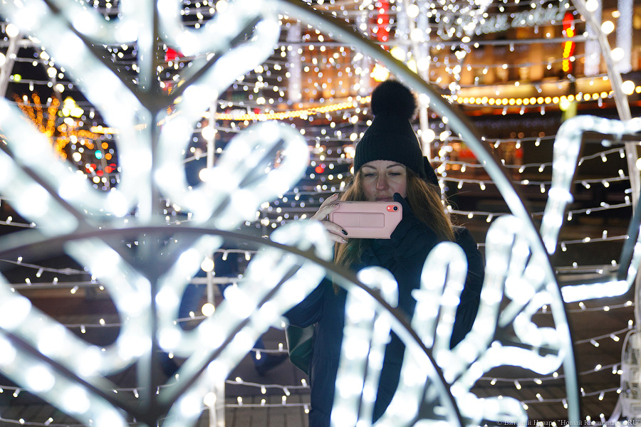 Дятлова: подглядывать за новогодним оформлением Зеленоградска не стыдно