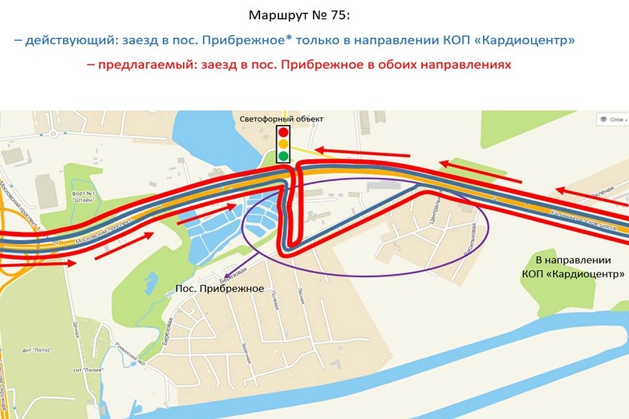 Какие маршруты заканчивается. Схема автобусов Калининград.