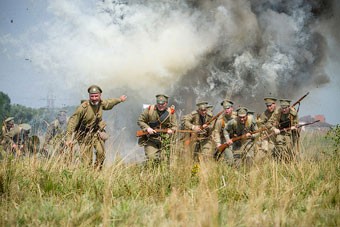 Реконструкция сражения