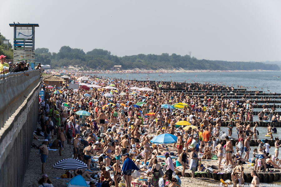 2023.08 зеленоградск, зелек, море, побережье, пляж, жара, погода, туристы, отдыхающие, туризм 134.JPG