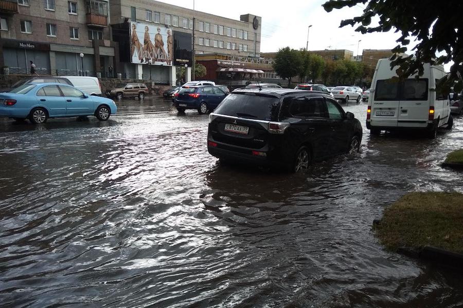 Погода в Калининграде затоплено. Когда затопит Калининград.